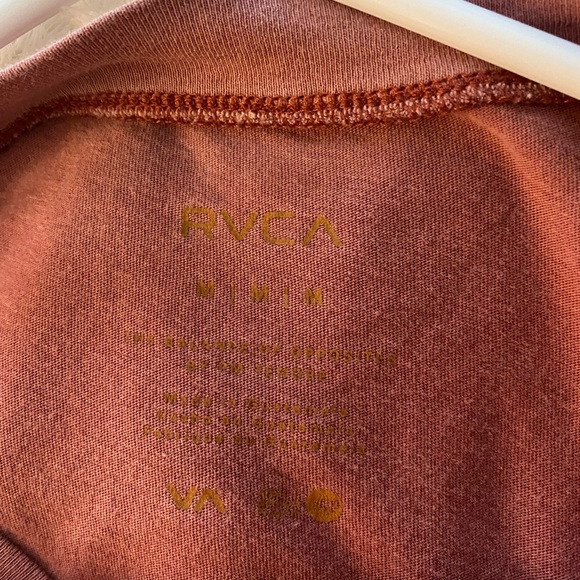 Rust colored RVCA Graphic Tee - Picture 2 of 2